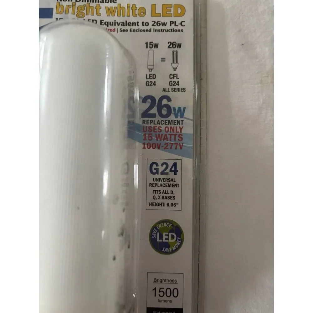 Meridian Lighting For‎ The Future Bright White Led Non-Dimmable.